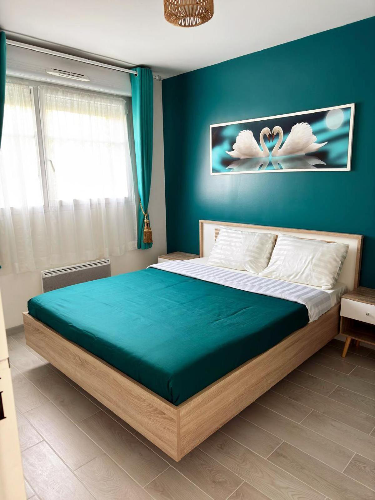Appartement Magnolia 40M2, Parking Et Wifi Gratuit Montévrain Buitenkant foto