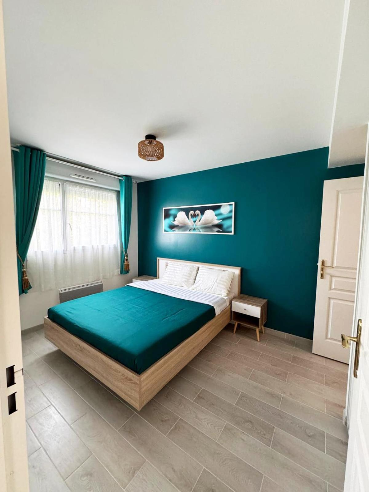 Appartement Magnolia 40M2, Parking Et Wifi Gratuit Montévrain Buitenkant foto