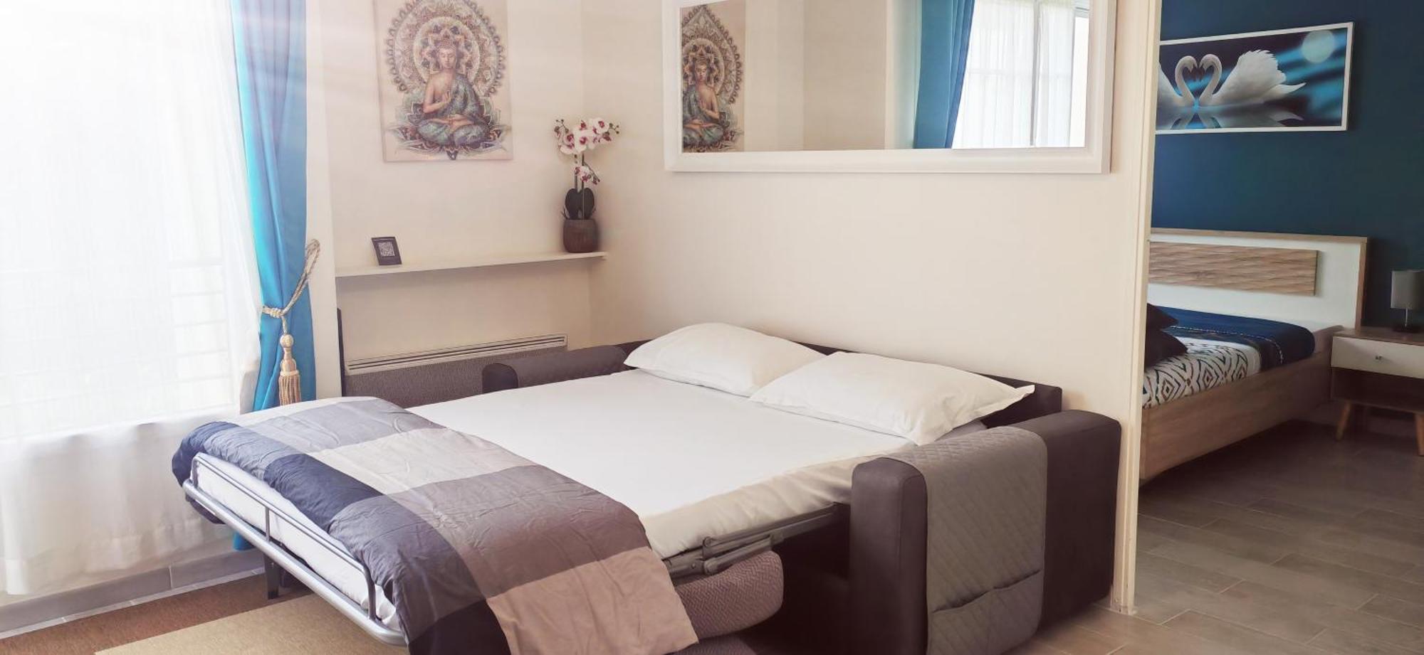 Appartement Magnolia 40M2, Parking Et Wifi Gratuit Montévrain Buitenkant foto